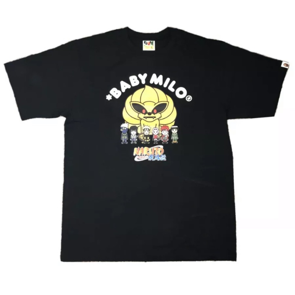 Bape x Naruto Team 7 Kurama Tee